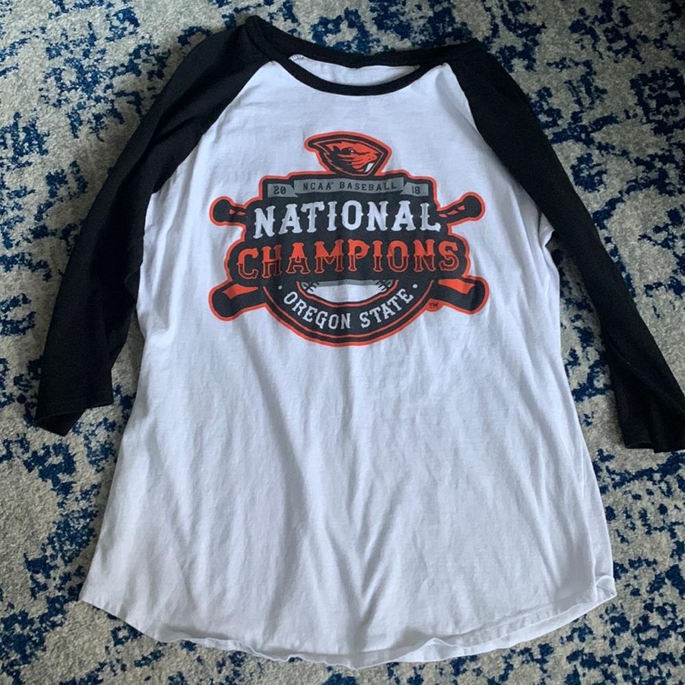 Beavers baseball tee- half sleeve